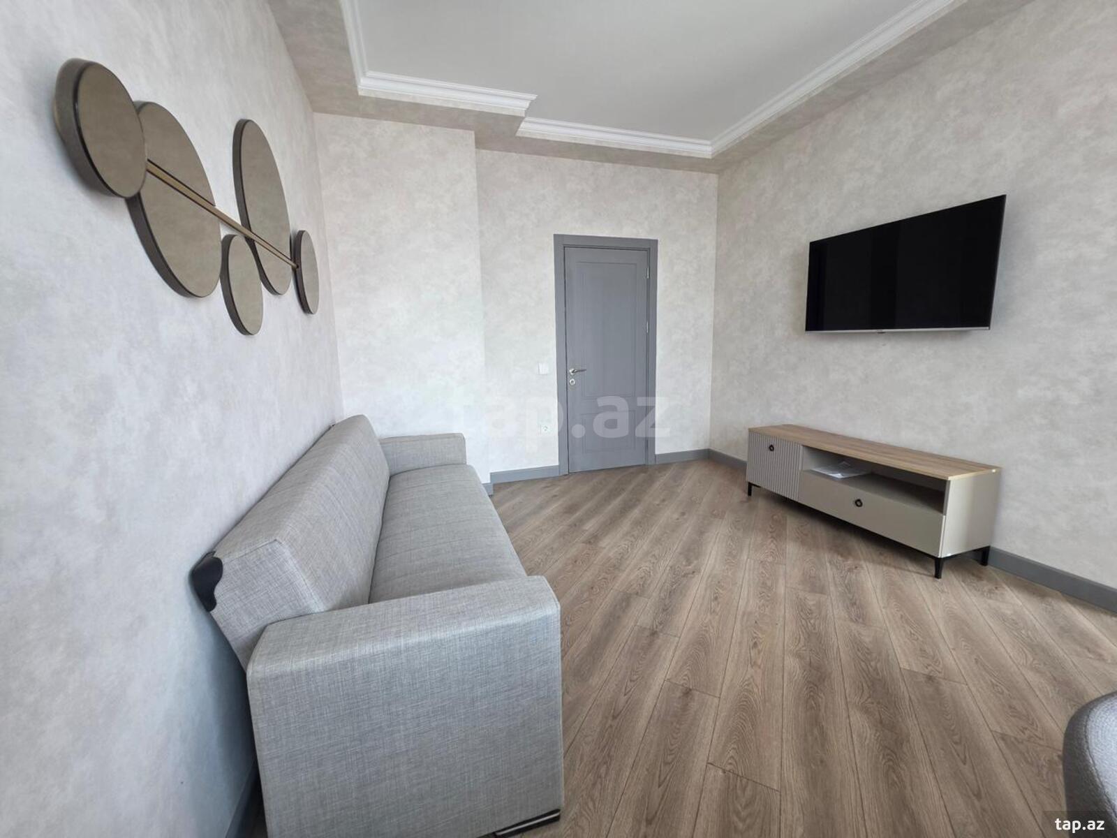 3-otaqlı yeni tikili kirayə verilir, Dərnəgül m., 75 m² (2)