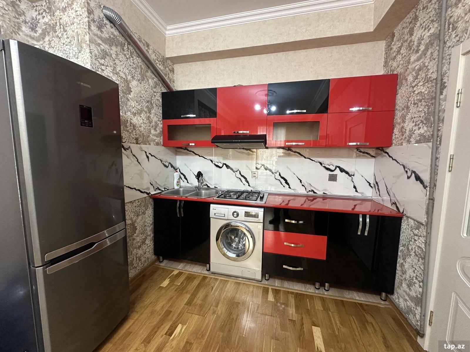2-otaqlı yeni tikili kirayə verilir, Yeni Günəşli qəs.,D massivi, 50 m² (3)