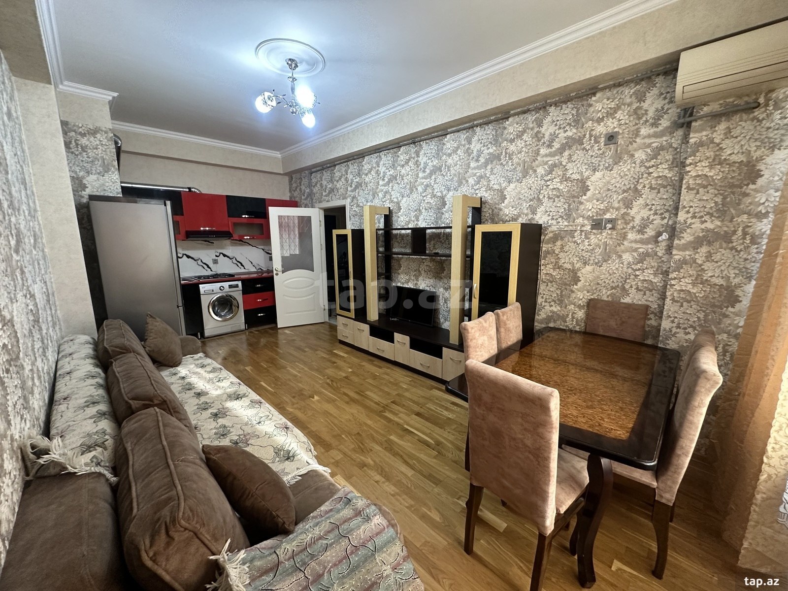 2-otaqlı yeni tikili kirayə verilir, Yeni Günəşli qəs.,D massivi, 50 m²