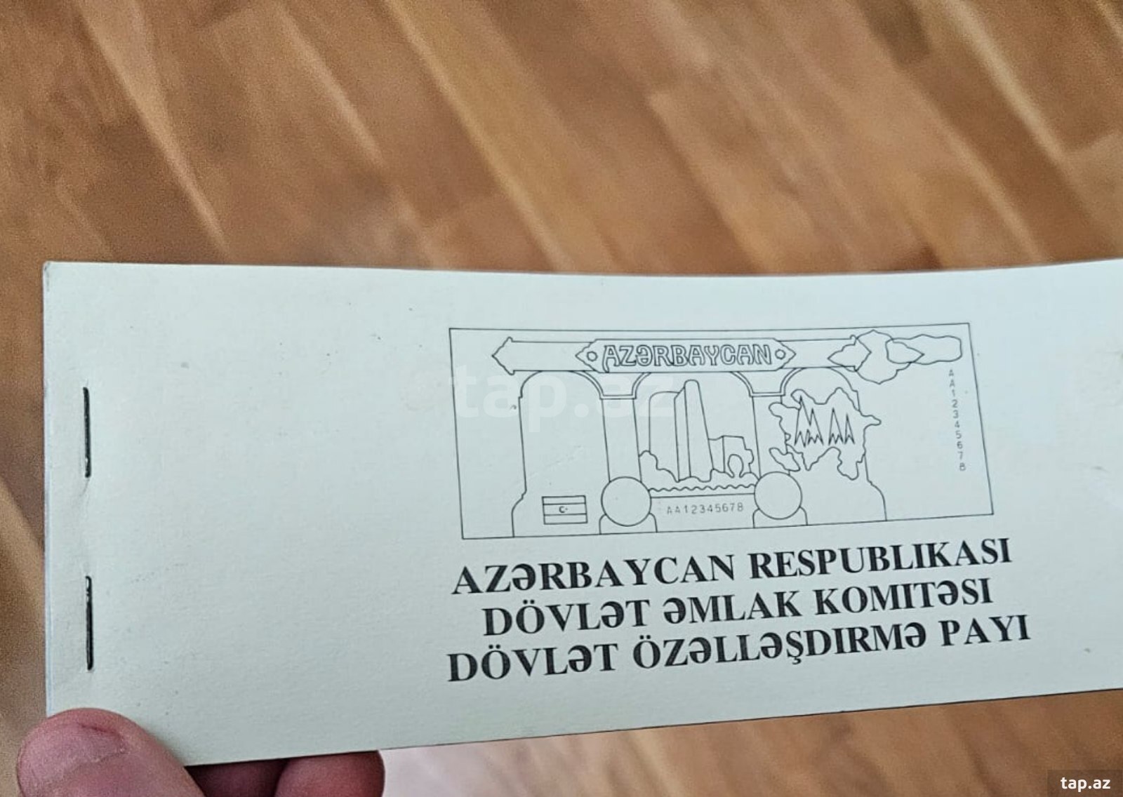 Özəlləşmə çeki (2)