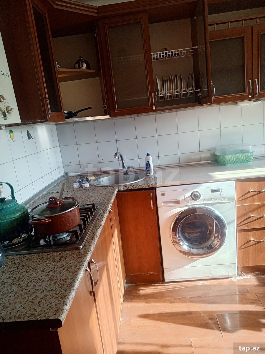 2-otaqlı mənzil kirayə verilir, Yasamal r., 60 m² (5)