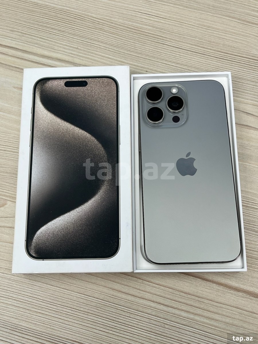 Apple iPhone 15 Pro Max Natural Titanium 256GB/8GB