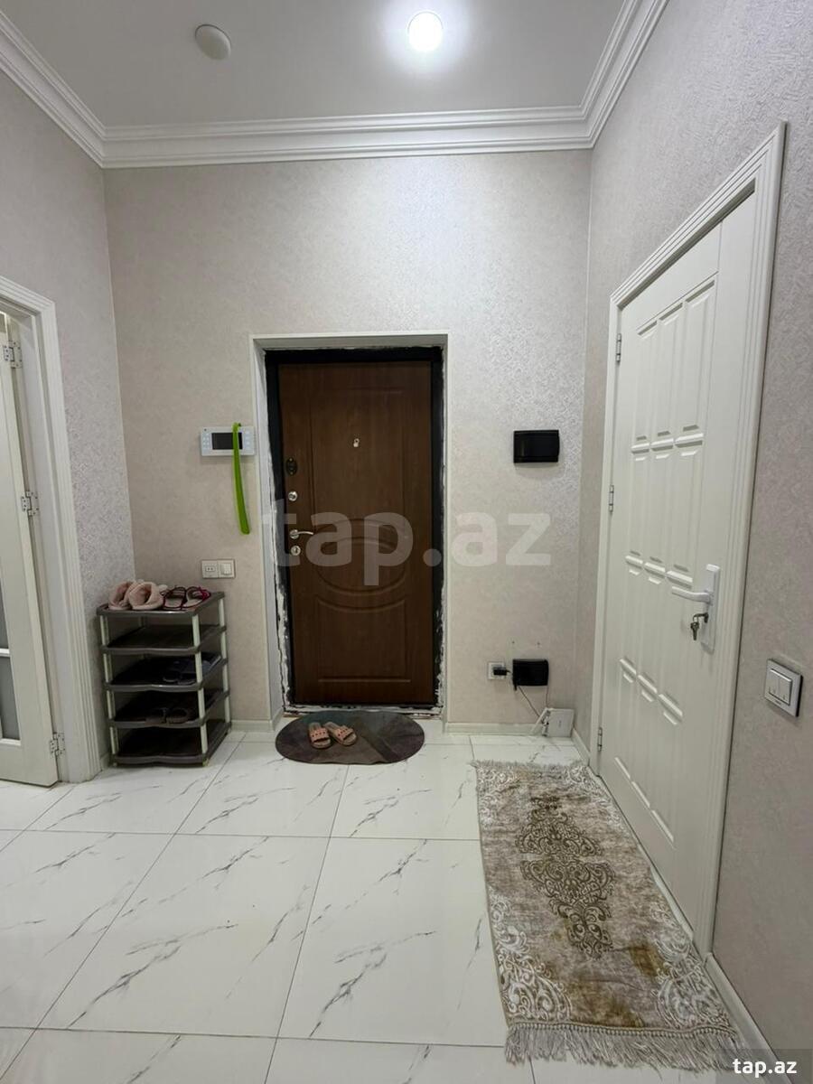 2-otaqlı yeni tikili kirayə verilir, B. Çobanzadə küç., 75 m² (13)