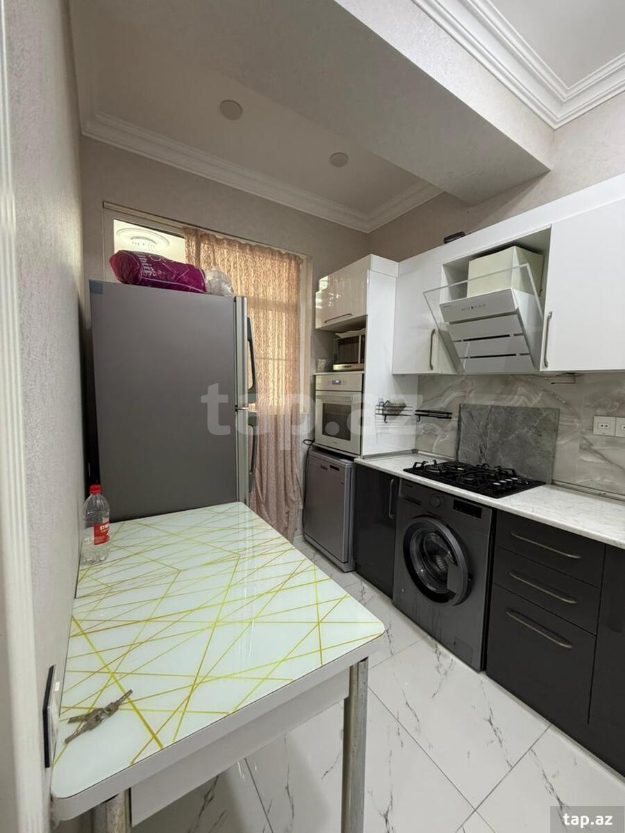 2-otaqlı yeni tikili kirayə verilir, B. Çobanzadə küç., 75 m² (5)
