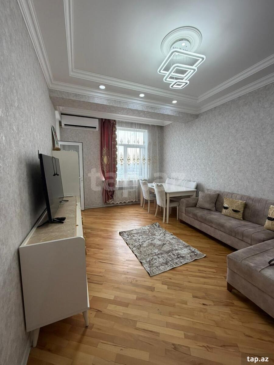 2-otaqlı yeni tikili kirayə verilir, B. Çobanzadə küç., 75 m²