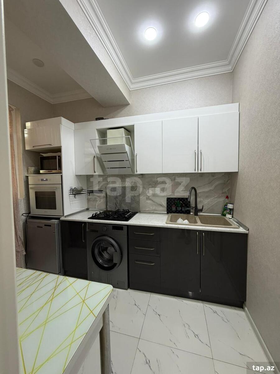2-otaqlı yeni tikili kirayə verilir, B. Çobanzadə küç., 75 m² (6)
