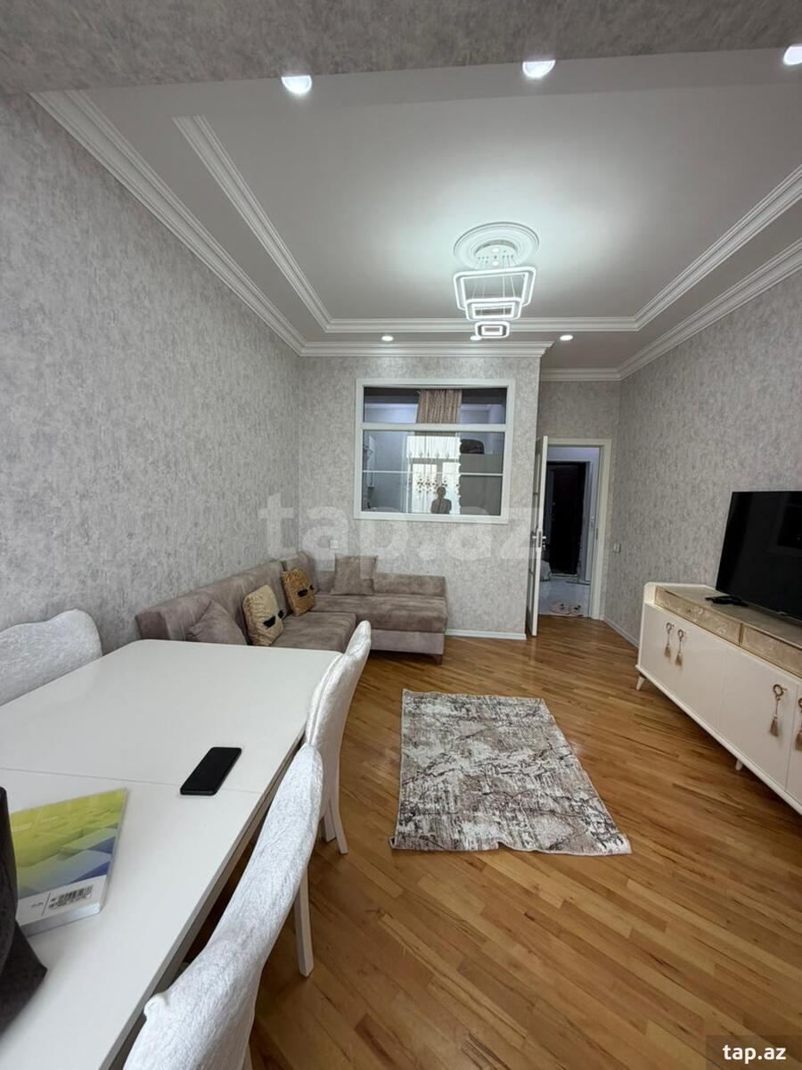2-otaqlı yeni tikili kirayə verilir, B. Çobanzadə küç., 75 m² (7)