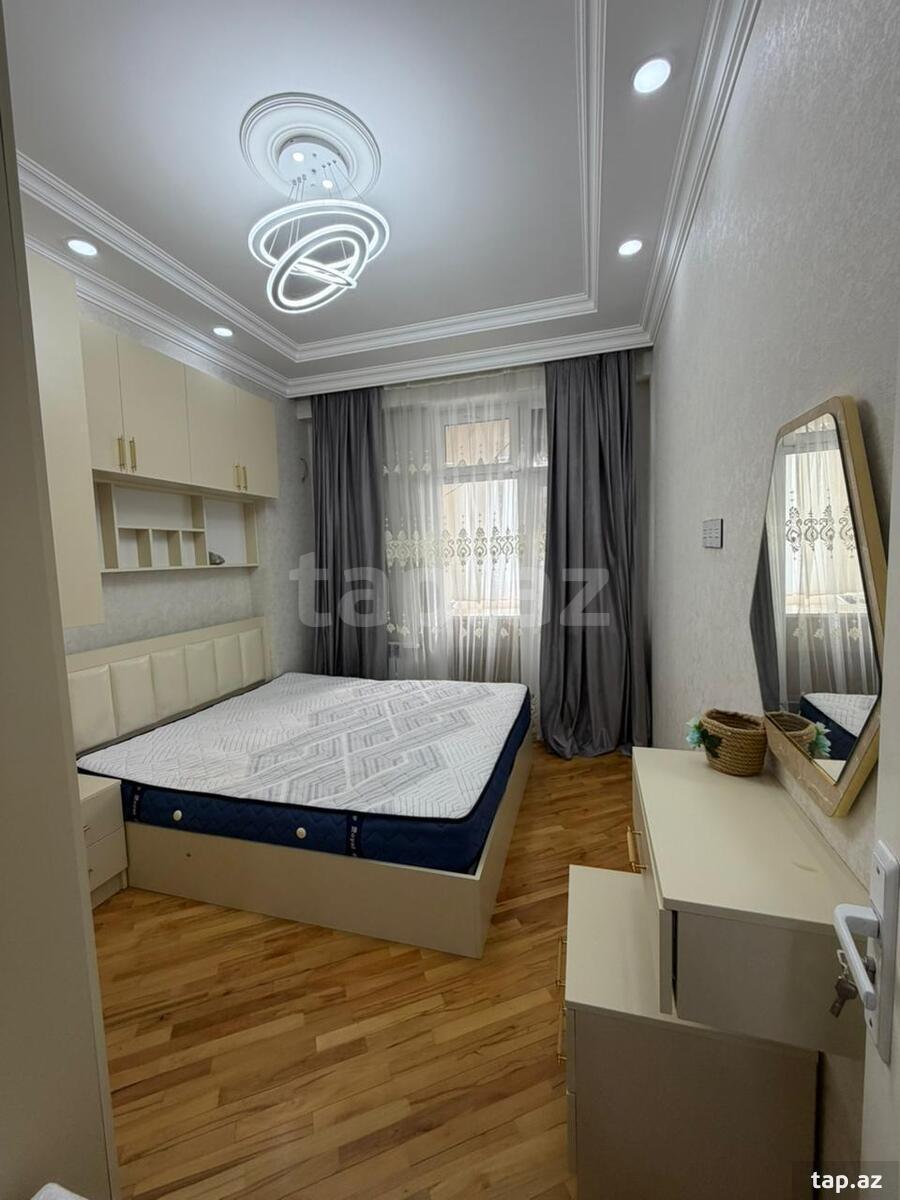 2-otaqlı yeni tikili kirayə verilir, B. Çobanzadə küç., 75 m² (3)