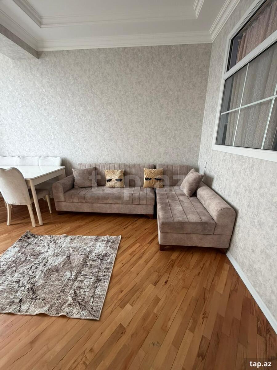 2-otaqlı yeni tikili kirayə verilir, B. Çobanzadə küç., 75 m² (10)