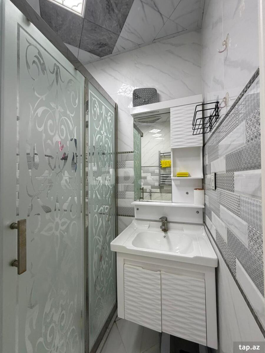 2-otaqlı yeni tikili kirayə verilir, B. Çobanzadə küç., 75 m² (15)