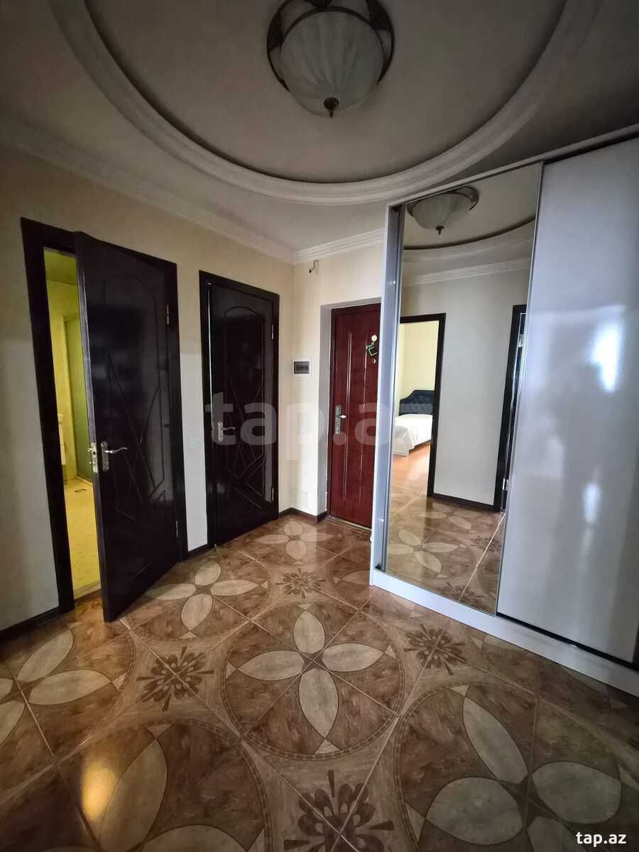 3-otaqlı yeni tikili kirayə verilir, Memar Əcəmi m., 98 m²