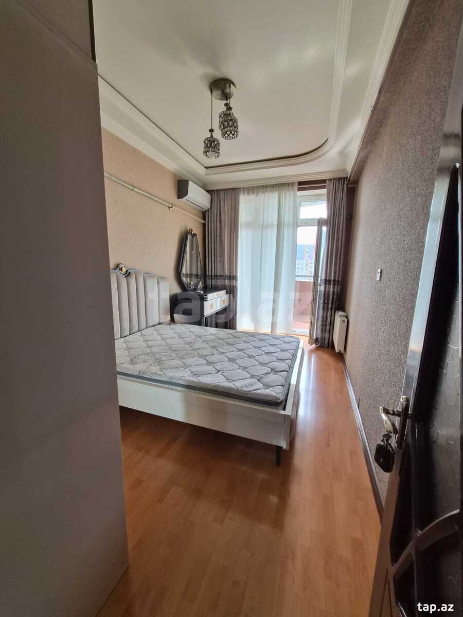 3-otaqlı yeni tikili kirayə verilir, Memar Əcəmi m., 98 m² (10)