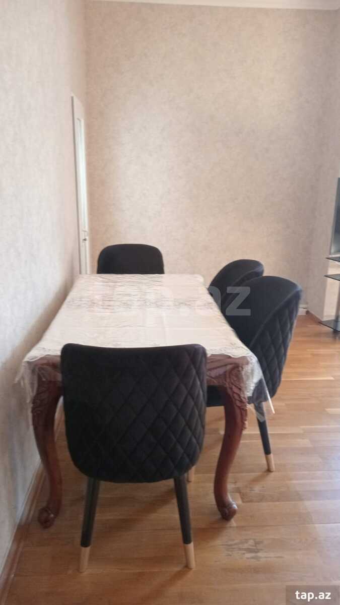 4-otaqlı mənzil kirayə verilir, Elmlər Akademiyası m., 100 m²