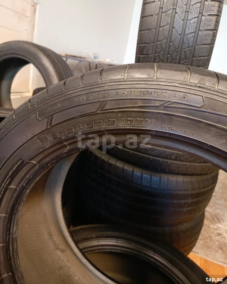Dunlop şinləri 275/45 R18 (3)