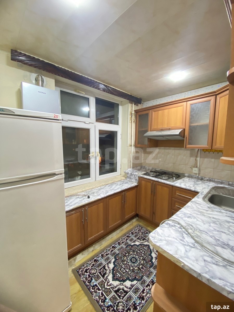 2-otaqlı mənzil kirayə verilir, Neftçilər m., 60 m² (8)