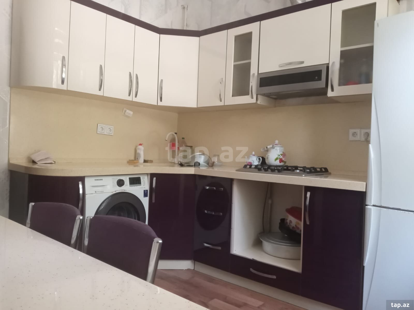 3-otaqlı mənzil kirayə verilir, Sumqayıt ş., 76 m² (3)