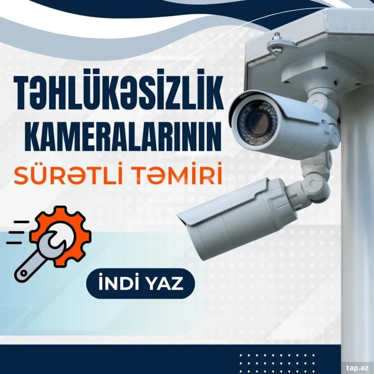 Təhlükəsizlik kameralarının təmiri 