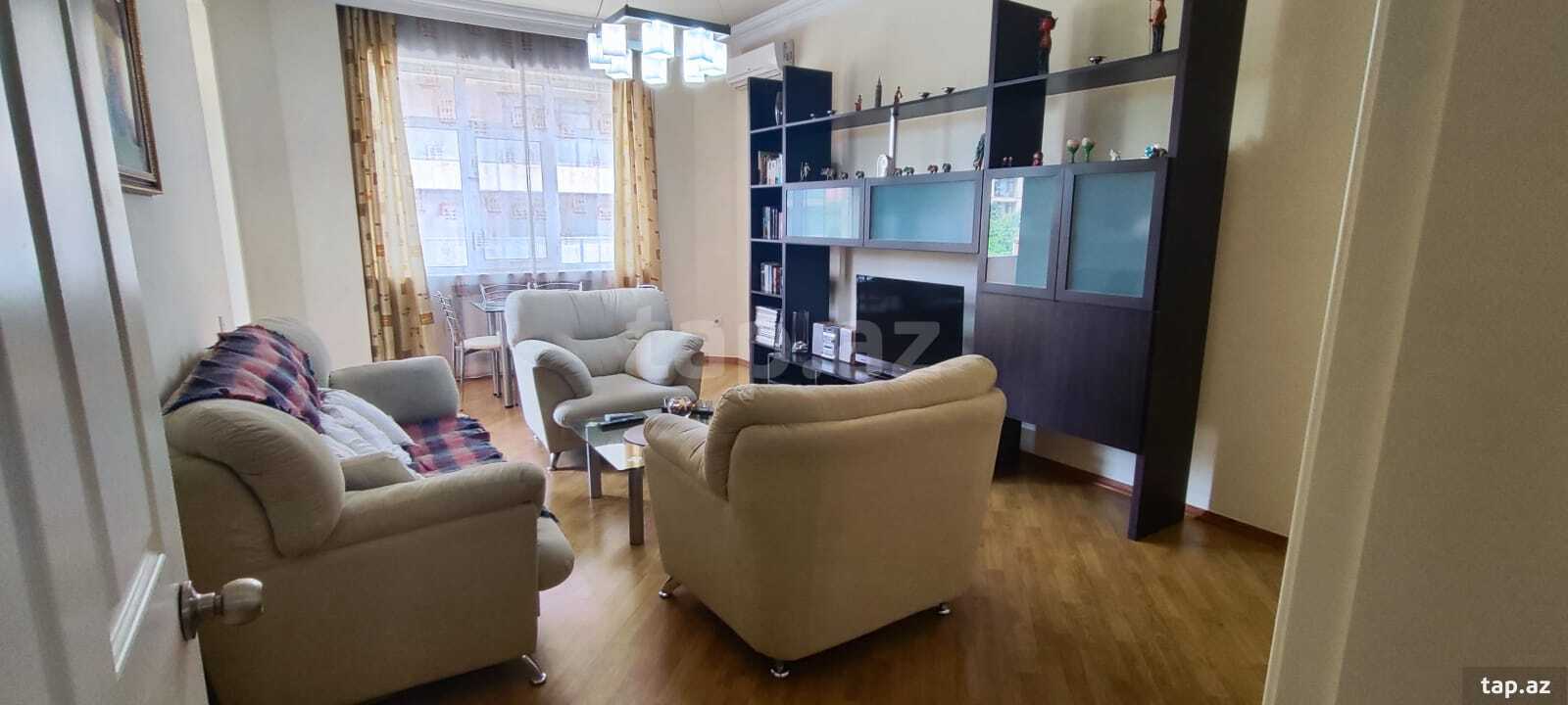 2-otaqlı yeni tikili kirayə verilir, Nizami m., 92 m² (3)