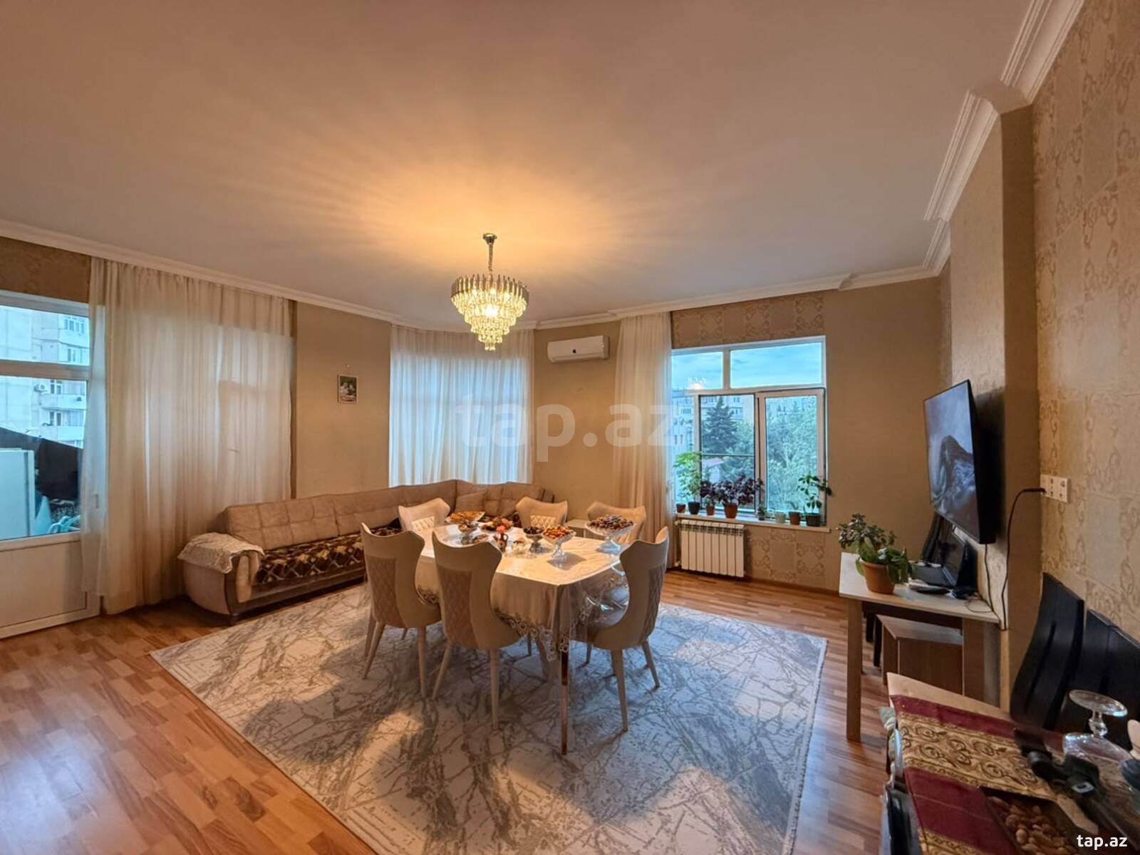 3-otaqlı yeni tikili kirayə verilir, Əhmədli m., 110 m² (2)