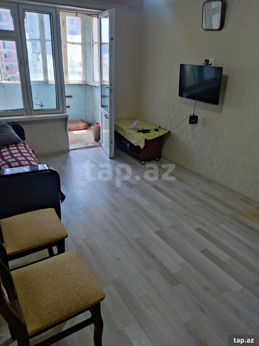 2-otaqlı mənzil kirayə verilir, Qara Qarayev m., 45 m² (5)