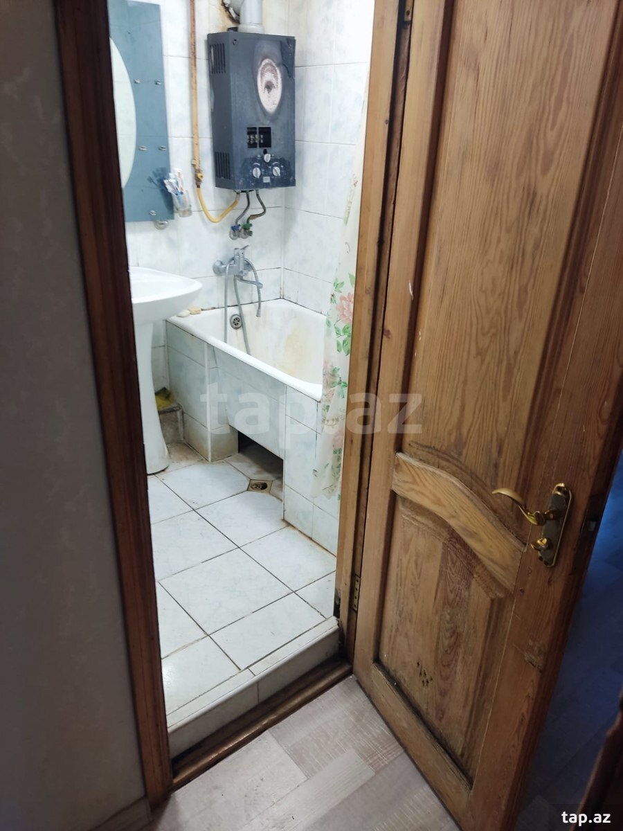 2-otaqlı mənzil kirayə verilir, Qara Qarayev m., 45 m² (9)