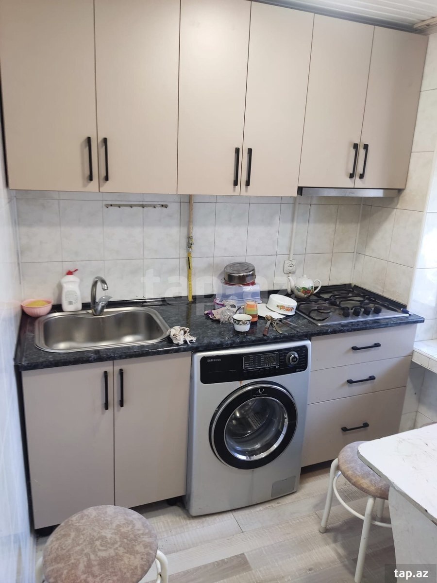 2-otaqlı mənzil kirayə verilir, Qara Qarayev m., 45 m² (6)