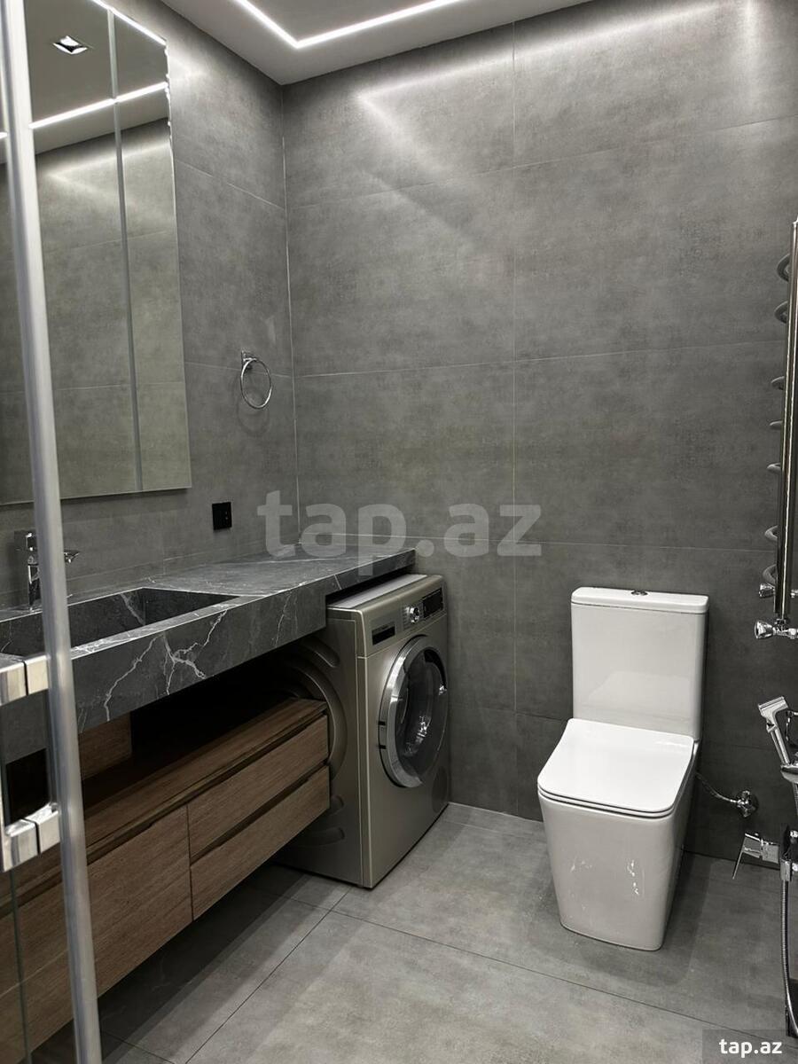 3-otaqlı yeni tikili kirayə verilir, Afiyəddin Cəlilov küç., 120 m² (18)