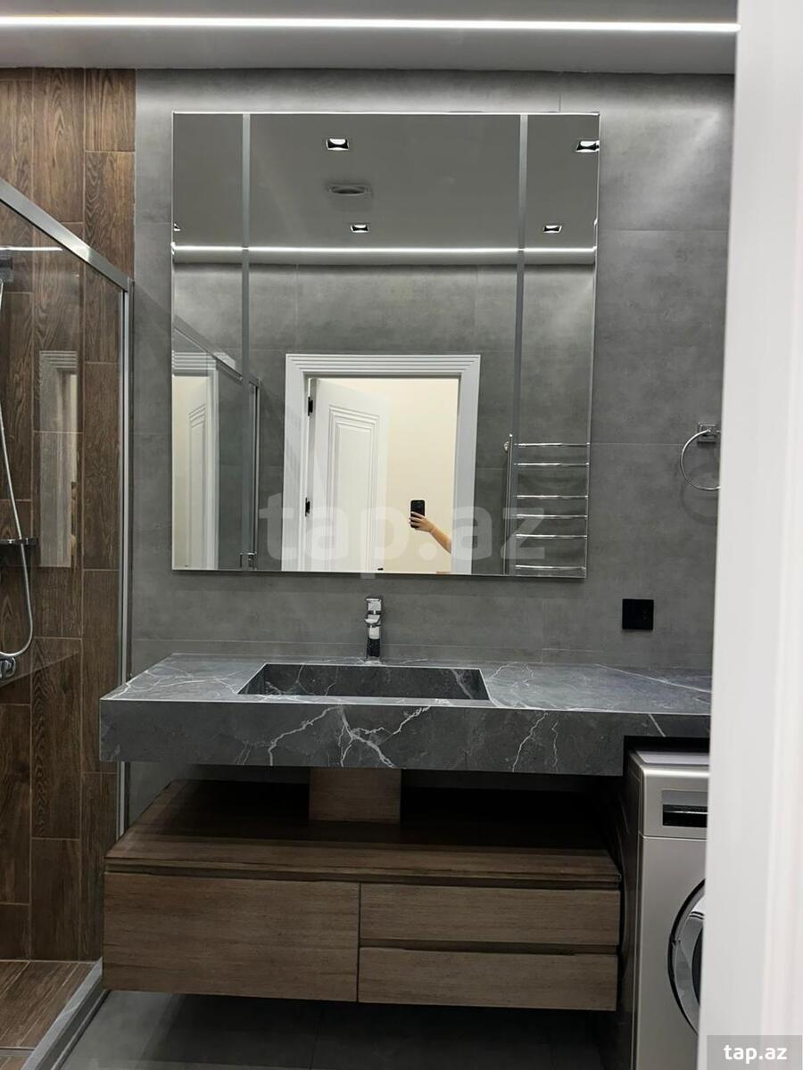 3-otaqlı yeni tikili kirayə verilir, Afiyəddin Cəlilov küç., 120 m² (19)