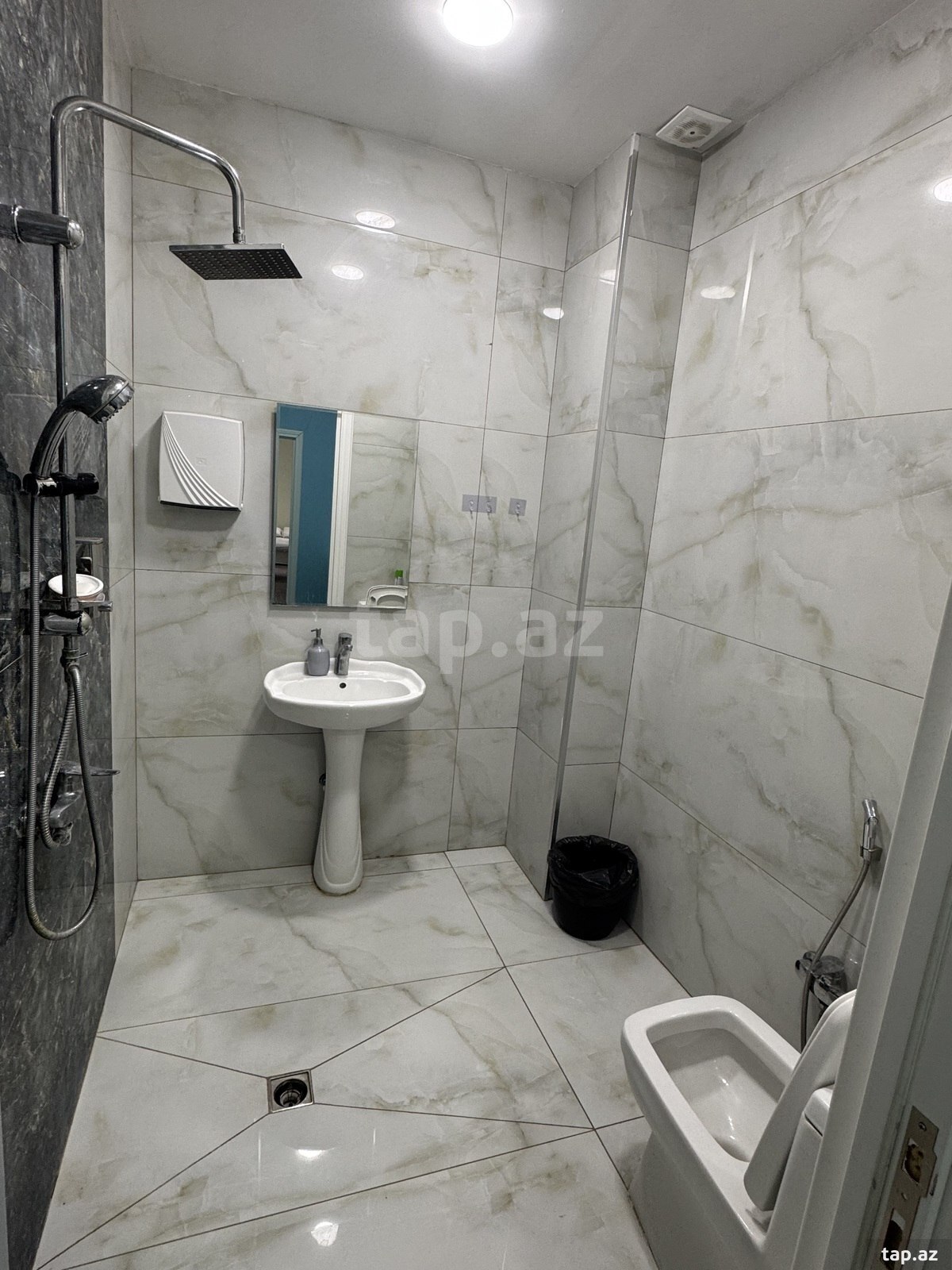 5-otaqlı yeni tikili kirayə verilir, Şixov qəs., 80 m² (2)