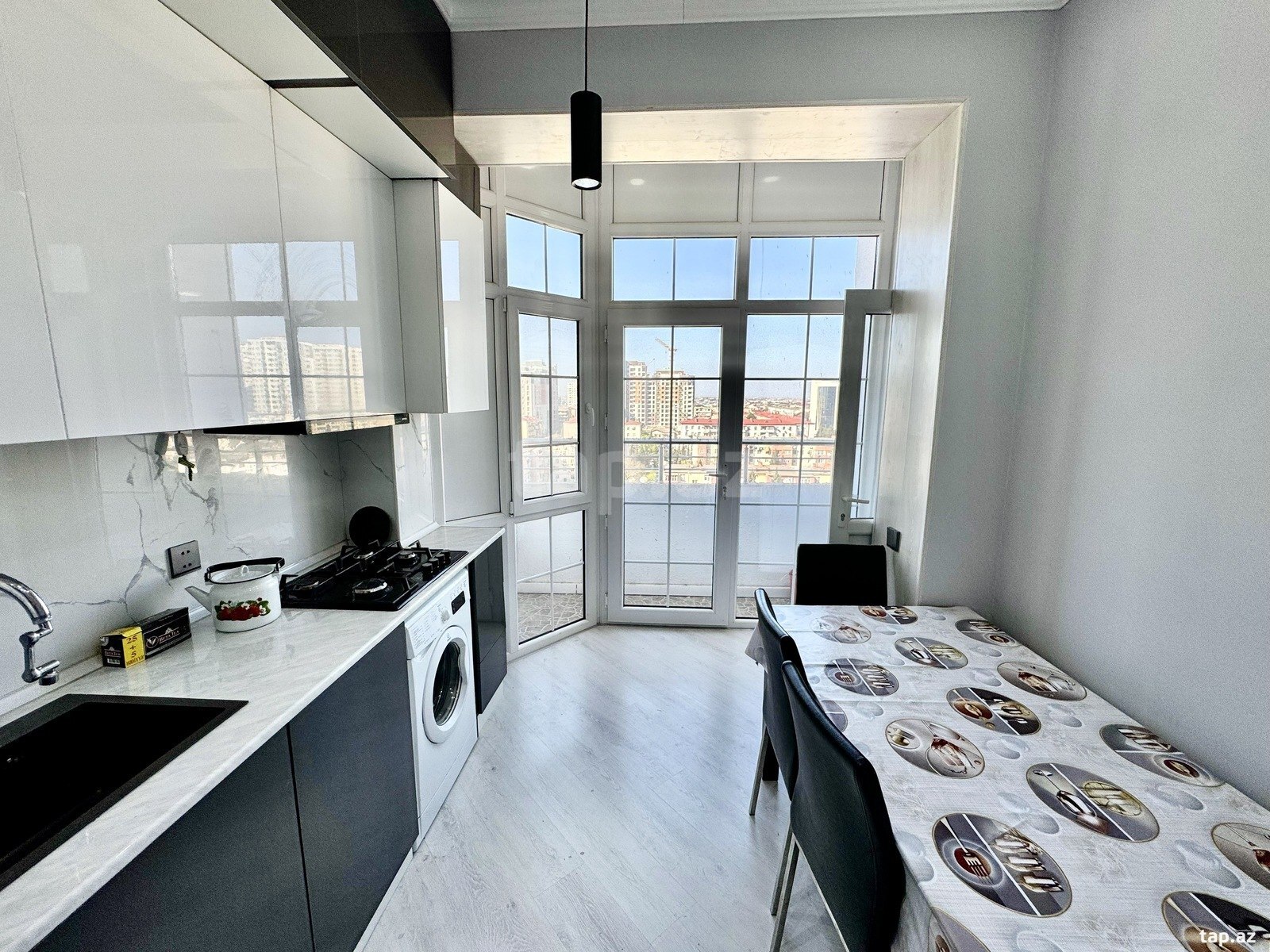 2-otaqlı mənzil kirayə verilir, Qara Qarayev m., 58 m²
