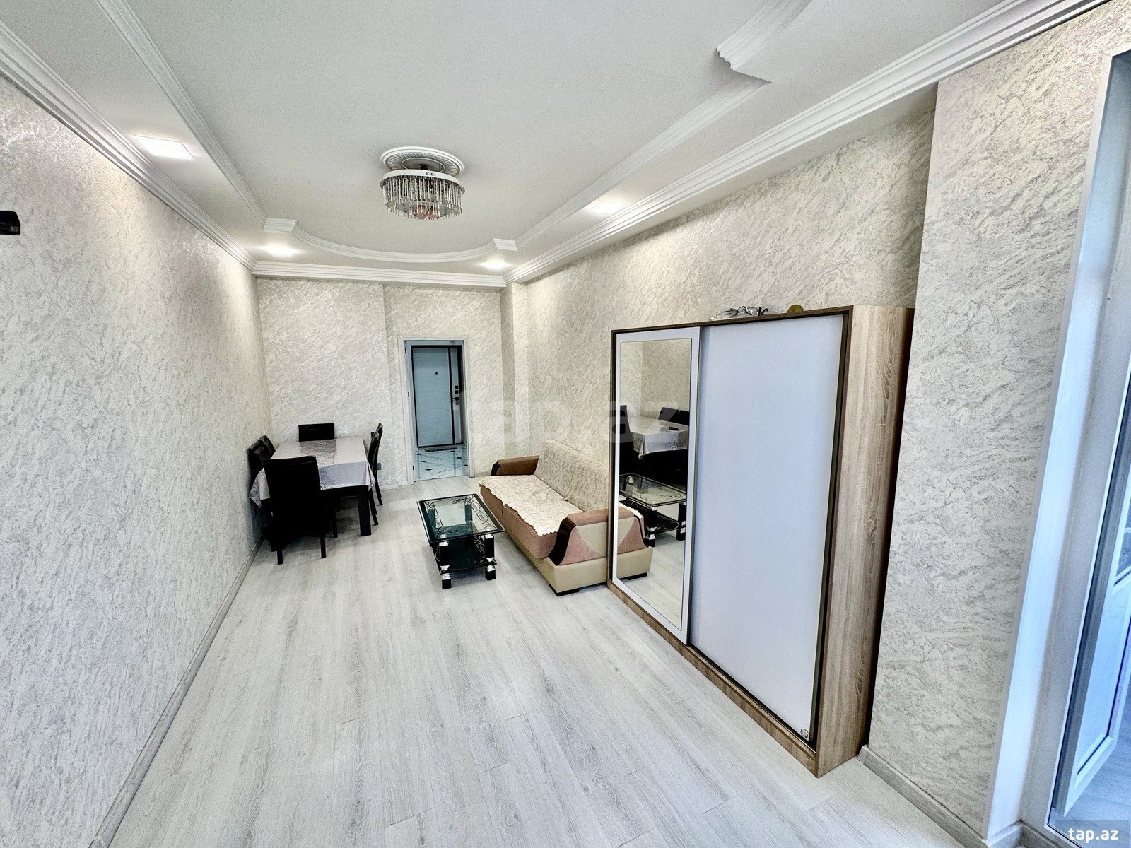 2-otaqlı mənzil kirayə verilir, Qara Qarayev m., 58 m² (3)