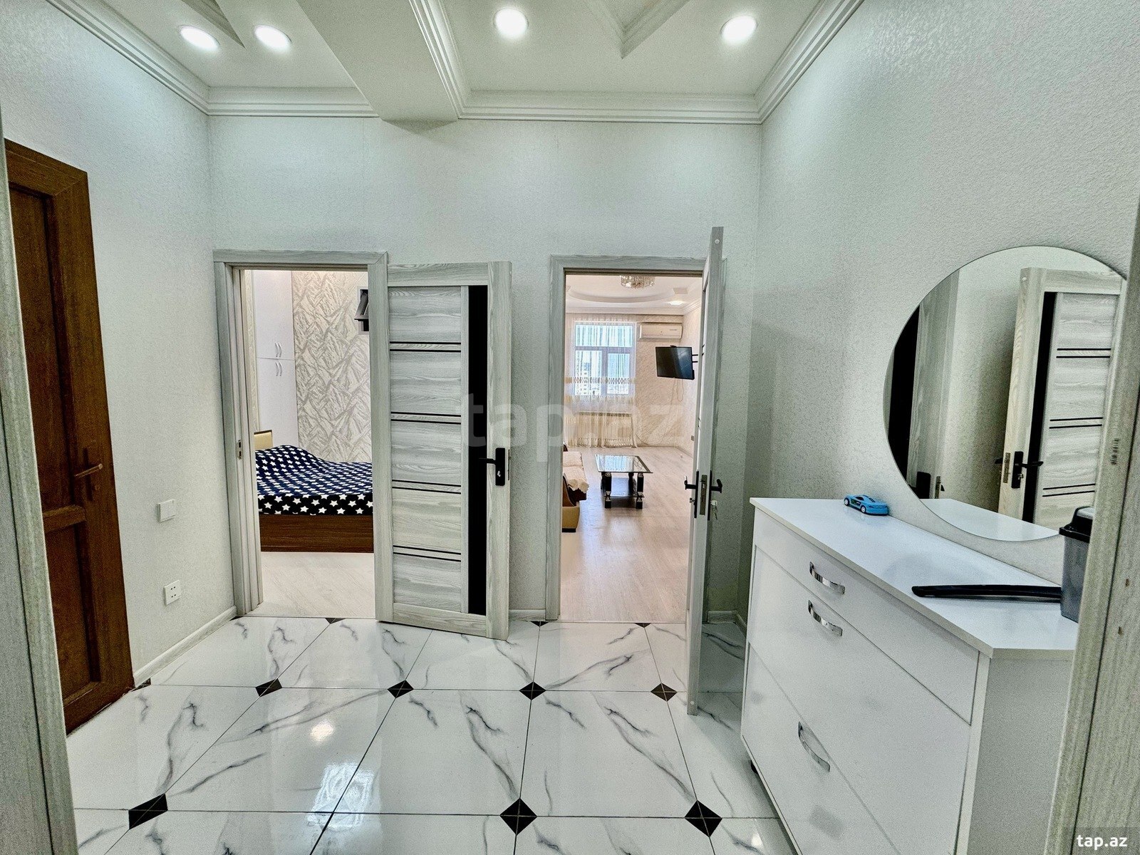 2-otaqlı mənzil kirayə verilir, Qara Qarayev m., 58 m² (8)