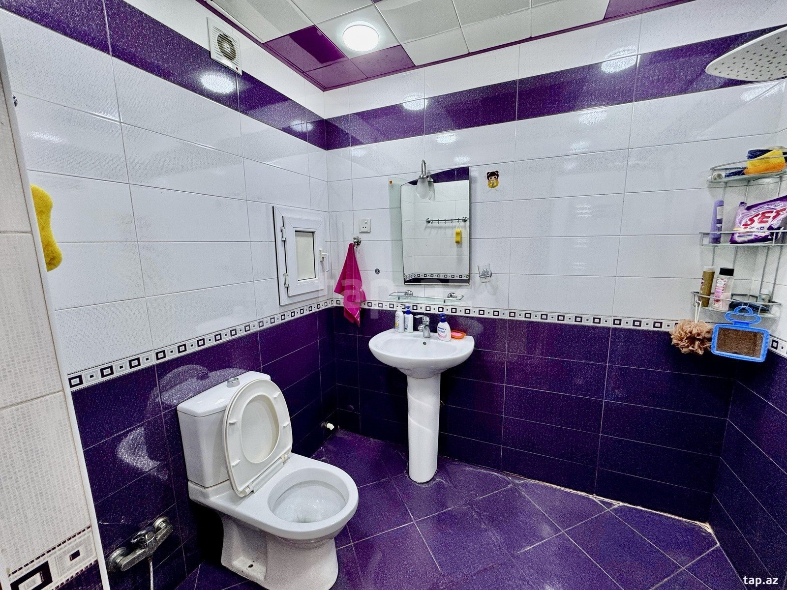 2-otaqlı mənzil kirayə verilir, Qara Qarayev m., 58 m² (5)