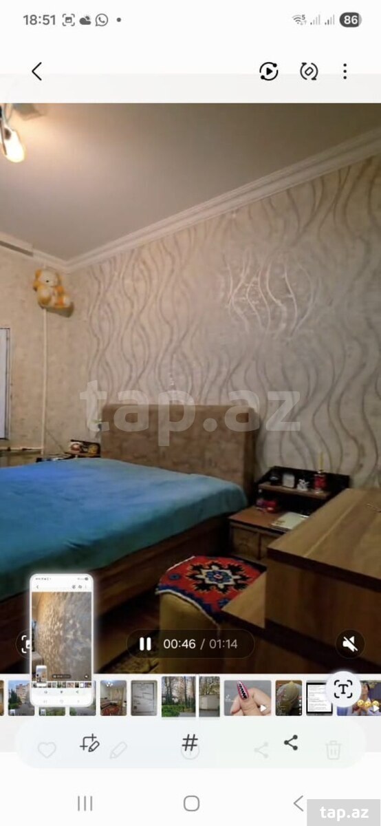 2-otaqlı mənzil, Bakıxanov qəs., 50 m² (14)