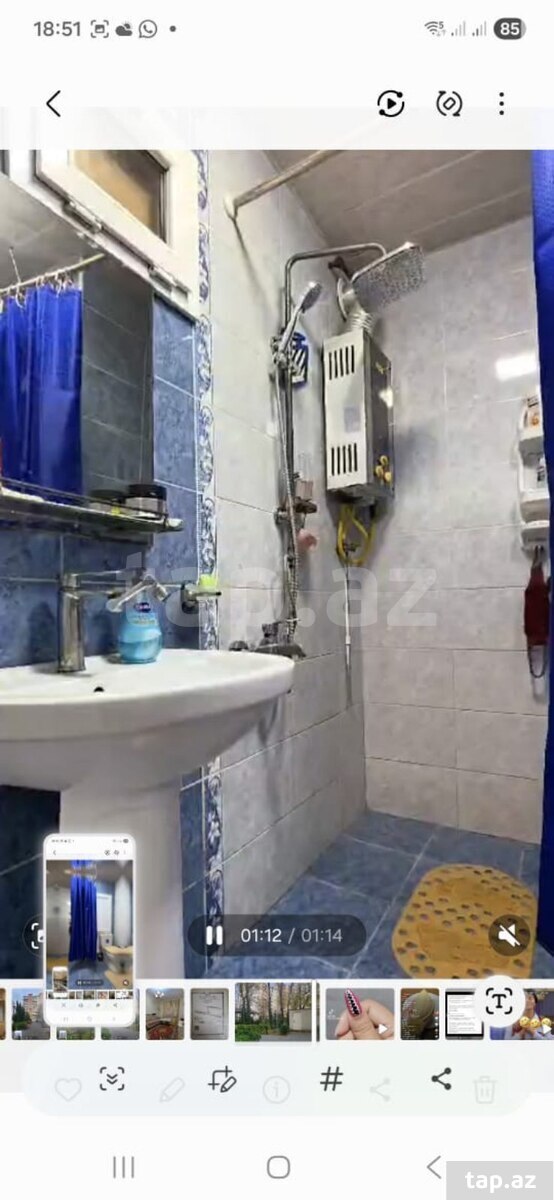 2-otaqlı mənzil, Bakıxanov qəs., 50 m² (12)