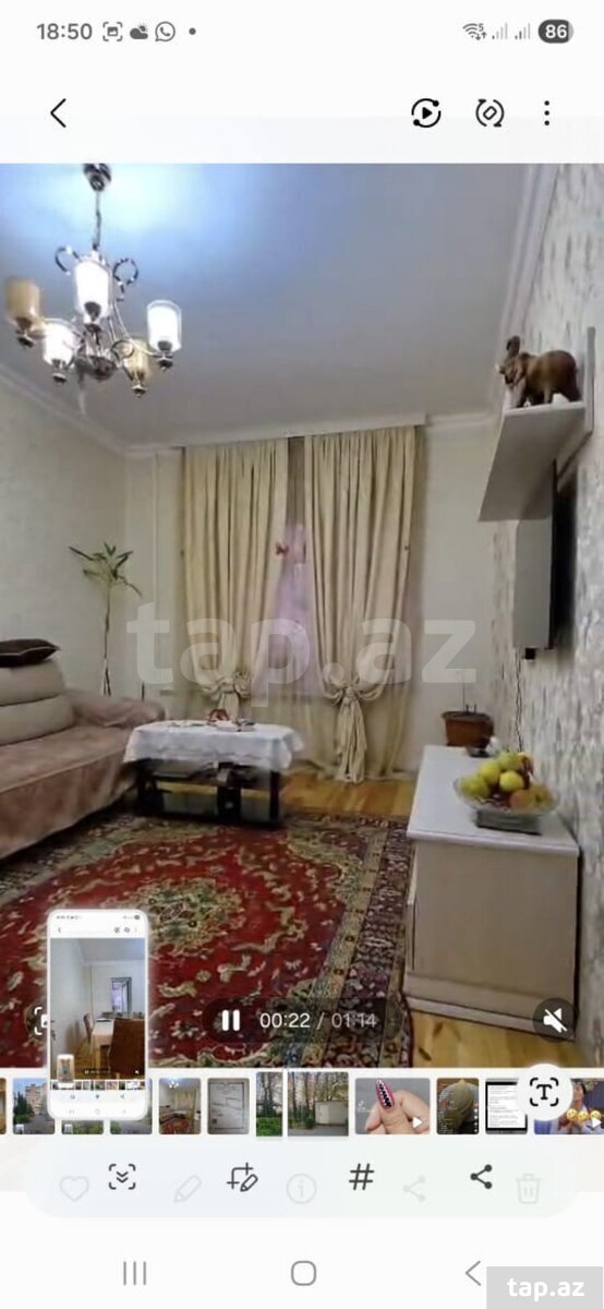 2-otaqlı mənzil, Bakıxanov qəs., 50 m² (15)