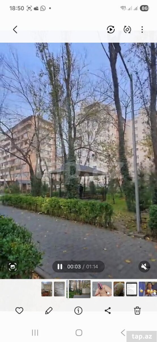 2-otaqlı mənzil, Bakıxanov qəs., 50 m² (17)
