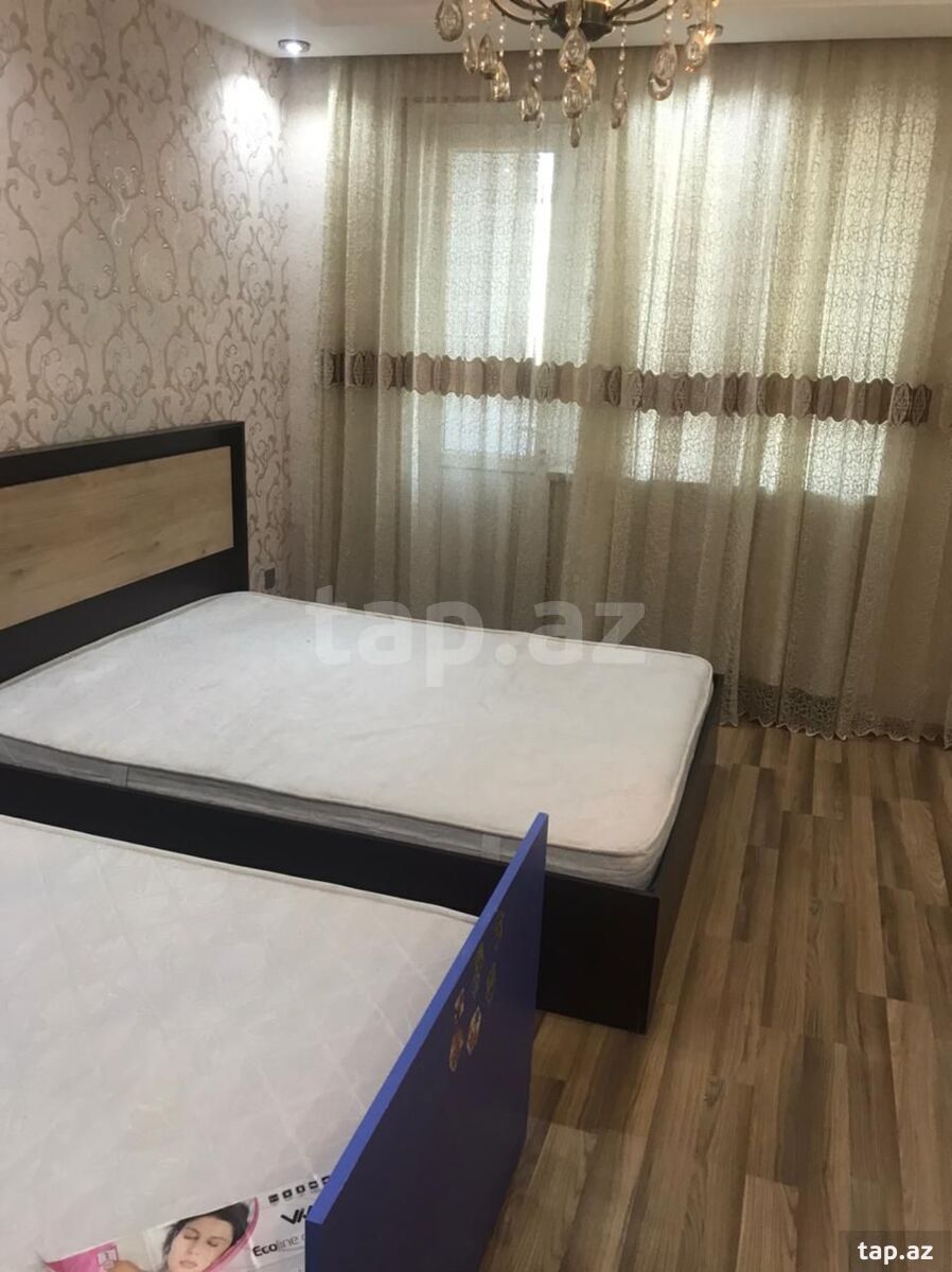 2-otaqlı mənzil kirayə verilir, Neftçilər m., 52 m² (9)