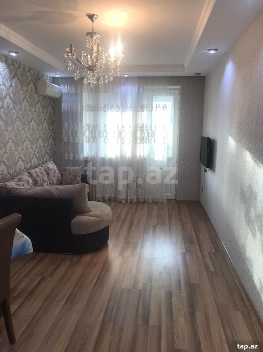 2-otaqlı mənzil kirayə verilir, Neftçilər m., 52 m² (10)