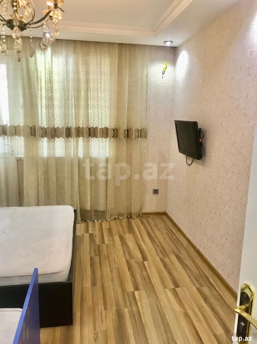 2-otaqlı mənzil kirayə verilir, Neftçilər m., 52 m² (4)