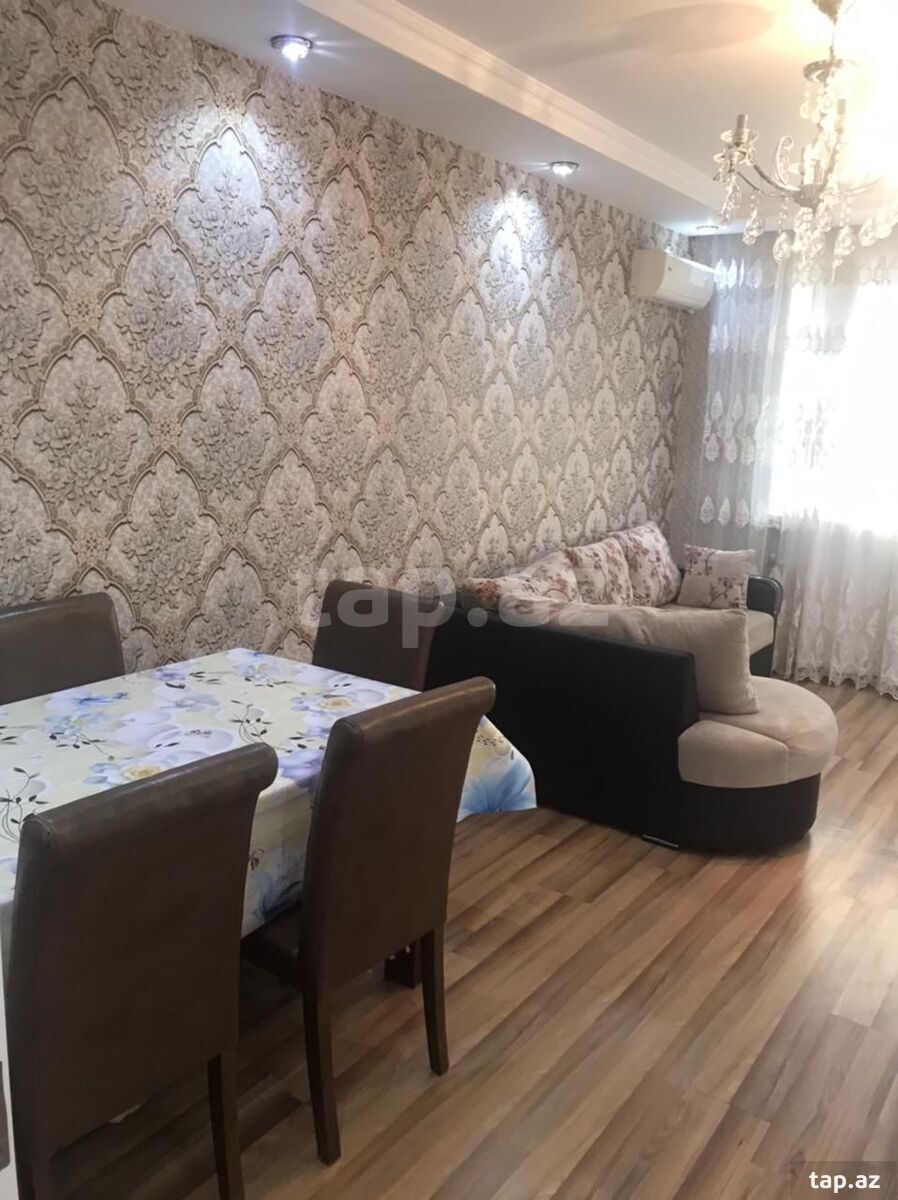 2-otaqlı mənzil kirayə verilir, Neftçilər m., 52 m² (5)