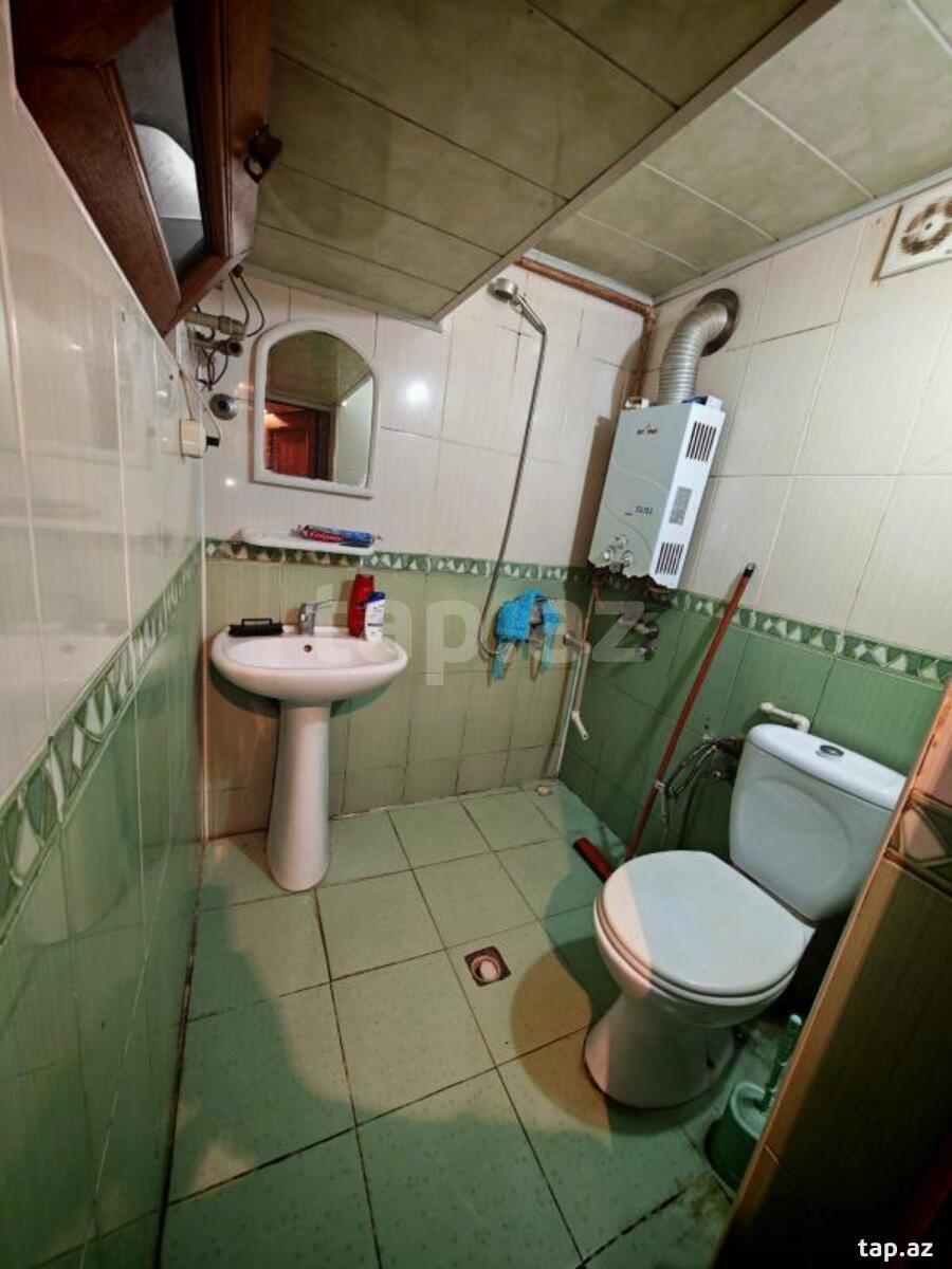 2-otaqlı mənzil kirayə verilir, İnşaatçılar m., 35 m² (15)