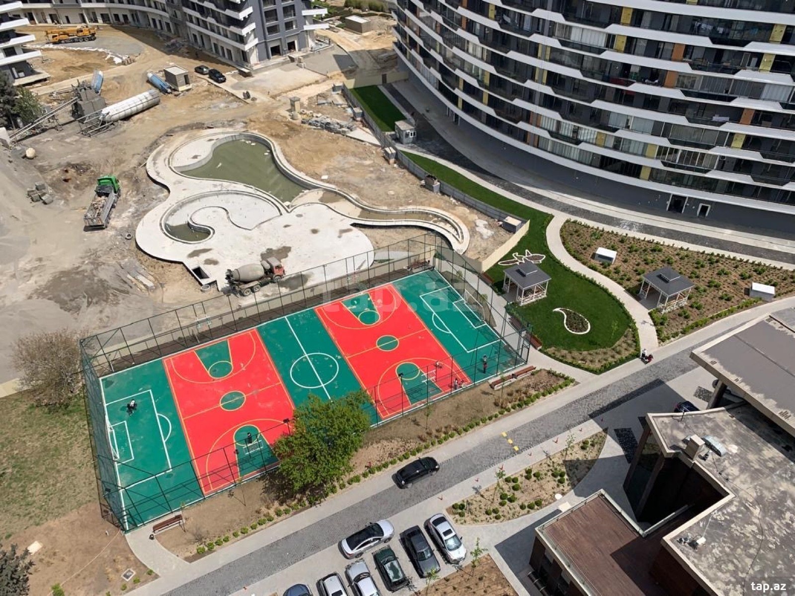 3-otaqlı yeni tikili, Avtovağzal m., 113 m² (2)