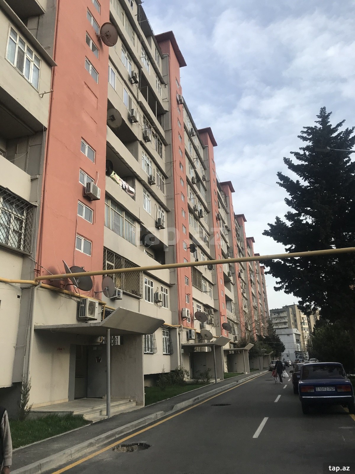 2-otaqlı mənzil, Q.Qarayev m., 58 m²