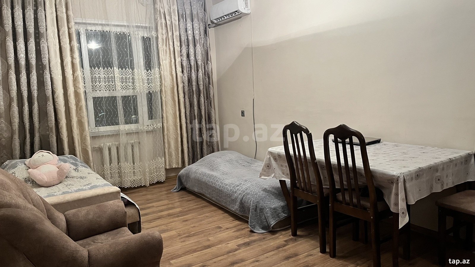 3-otaqlı mənzil kirayə verilir, Azadlıq m., 100 m²