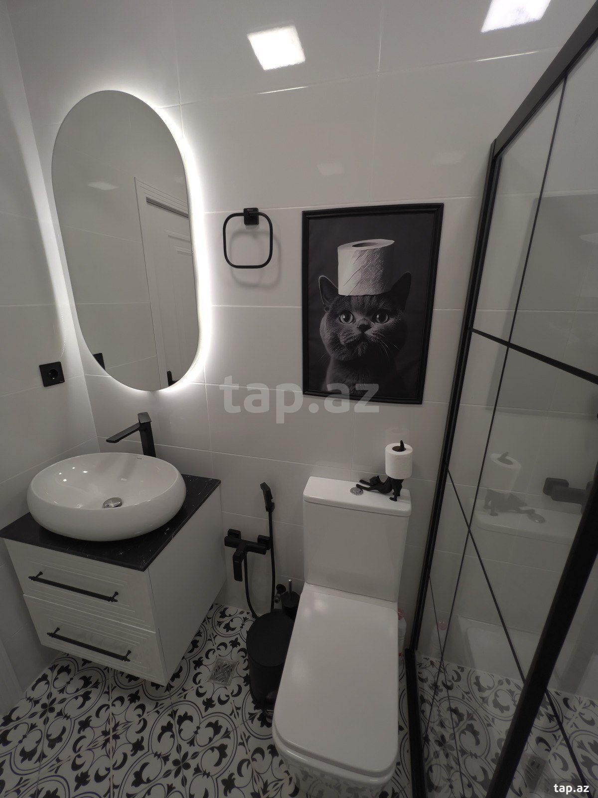 2-otaqlı yeni tikili, Abbas Fətullayev küç., 54 m² (15)