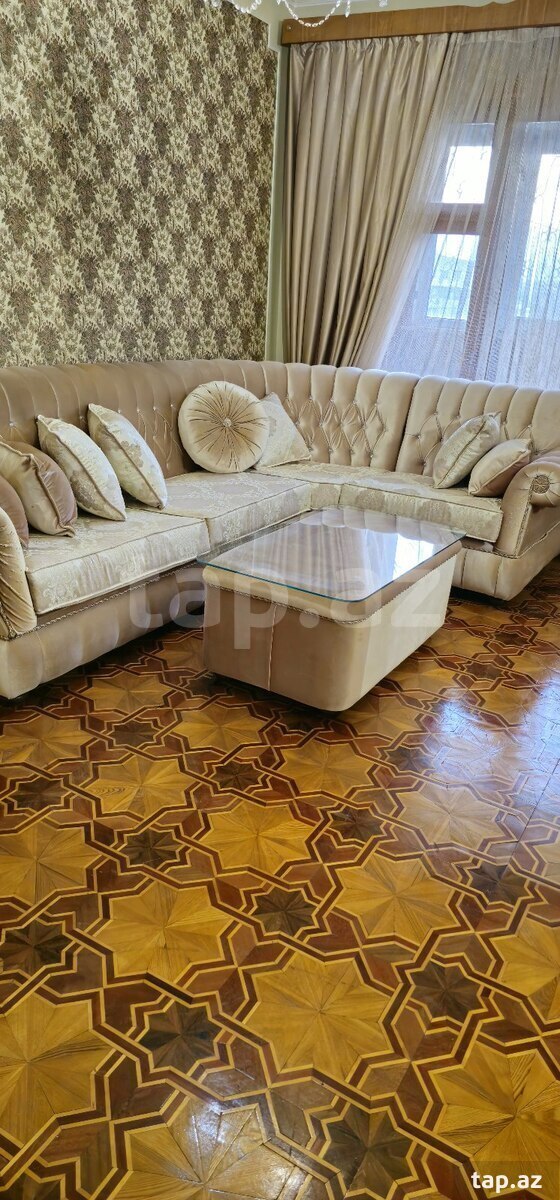 4-otaqlı mənzil kirayə verilir, Nərimanov r., 100 m² (3)