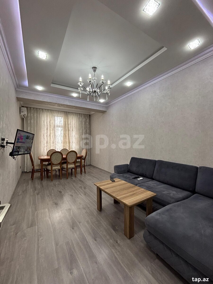 2-otaqlı yeni tikili kirayə verilir, Memar Əcəmi m., 60 m²