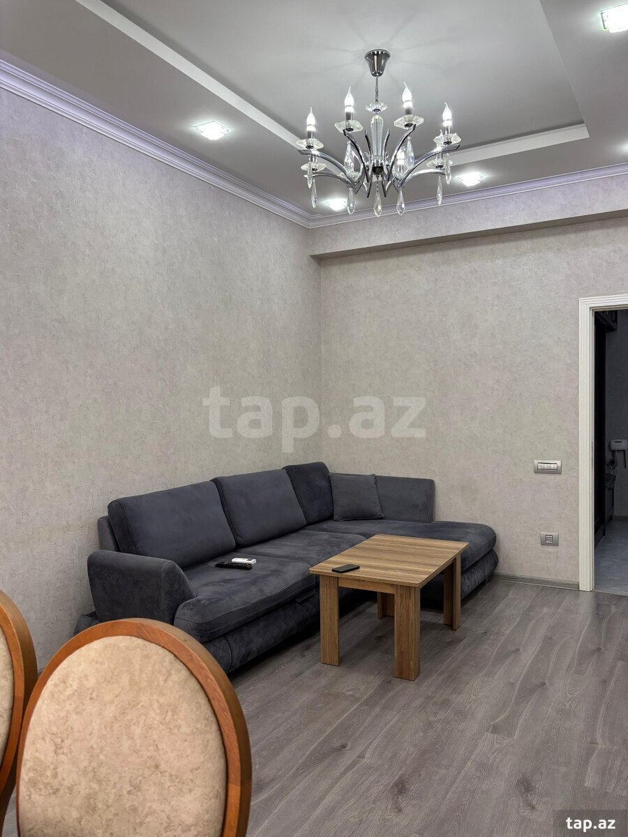 2-otaqlı yeni tikili kirayə verilir, Memar Əcəmi m., 60 m² (5)