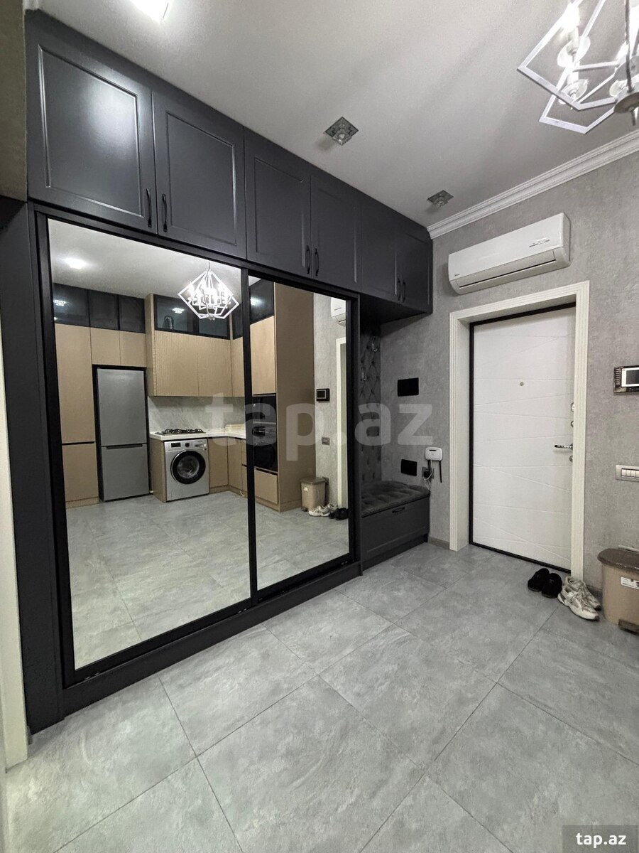 2-otaqlı yeni tikili kirayə verilir, Memar Əcəmi m., 60 m² (9)